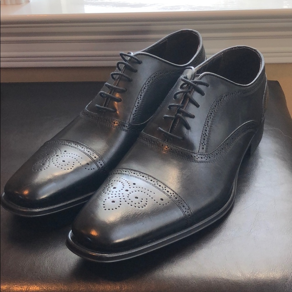 Italian leather dress shoes